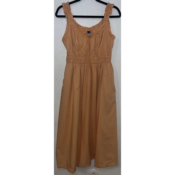 Old Navy Dresses & Skirts - OLD NAVY Waist-Defined Ruffled Midi Dress -Size M TALL Blossom Petal